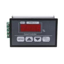 DC Motor Speed Control Switch Slow Start & Stop PWM Digital Display 30A DC6-60V