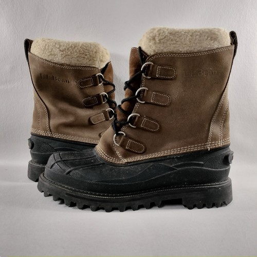 L.L. Bean Brown Hunting Shoes Duck Boot Mens 9M