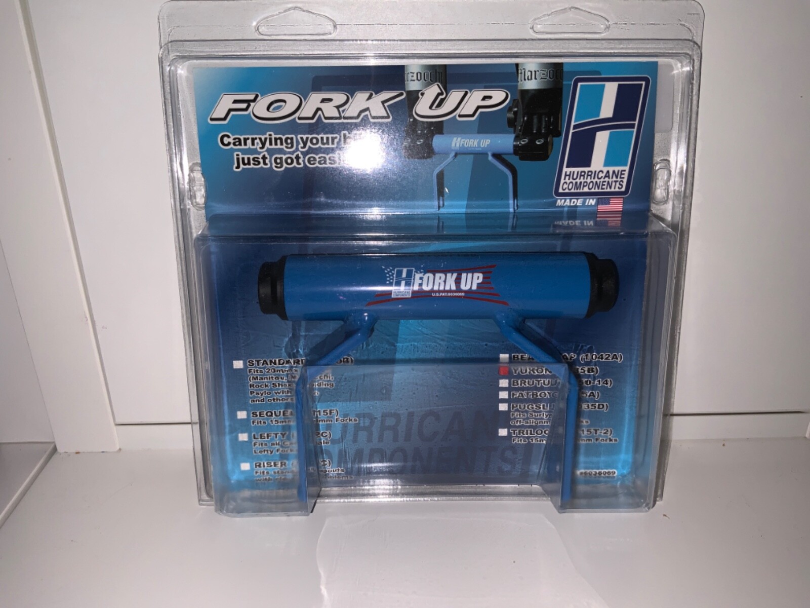 Fork Up Yukon Fork Mount Adapter for 15mmx135mm Front Hubs