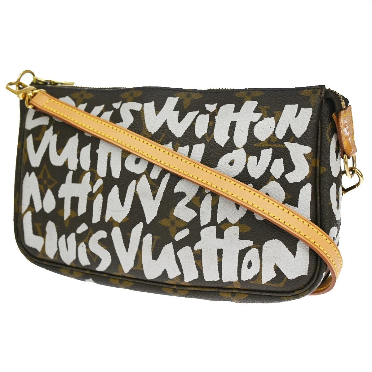 Louis Vuitton Monogram Graffiti Pochette Accessoires Shoulder Bag