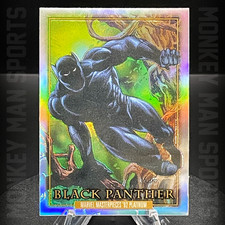 2024 Marvel Masterpieces '92 PLATINUM - Black Panther - #4 RAINBOW MINT
