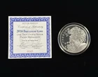 2016 Silver Shield Freedom Girl 1oz .999 Proof W/COA - NO BOX - Item #555