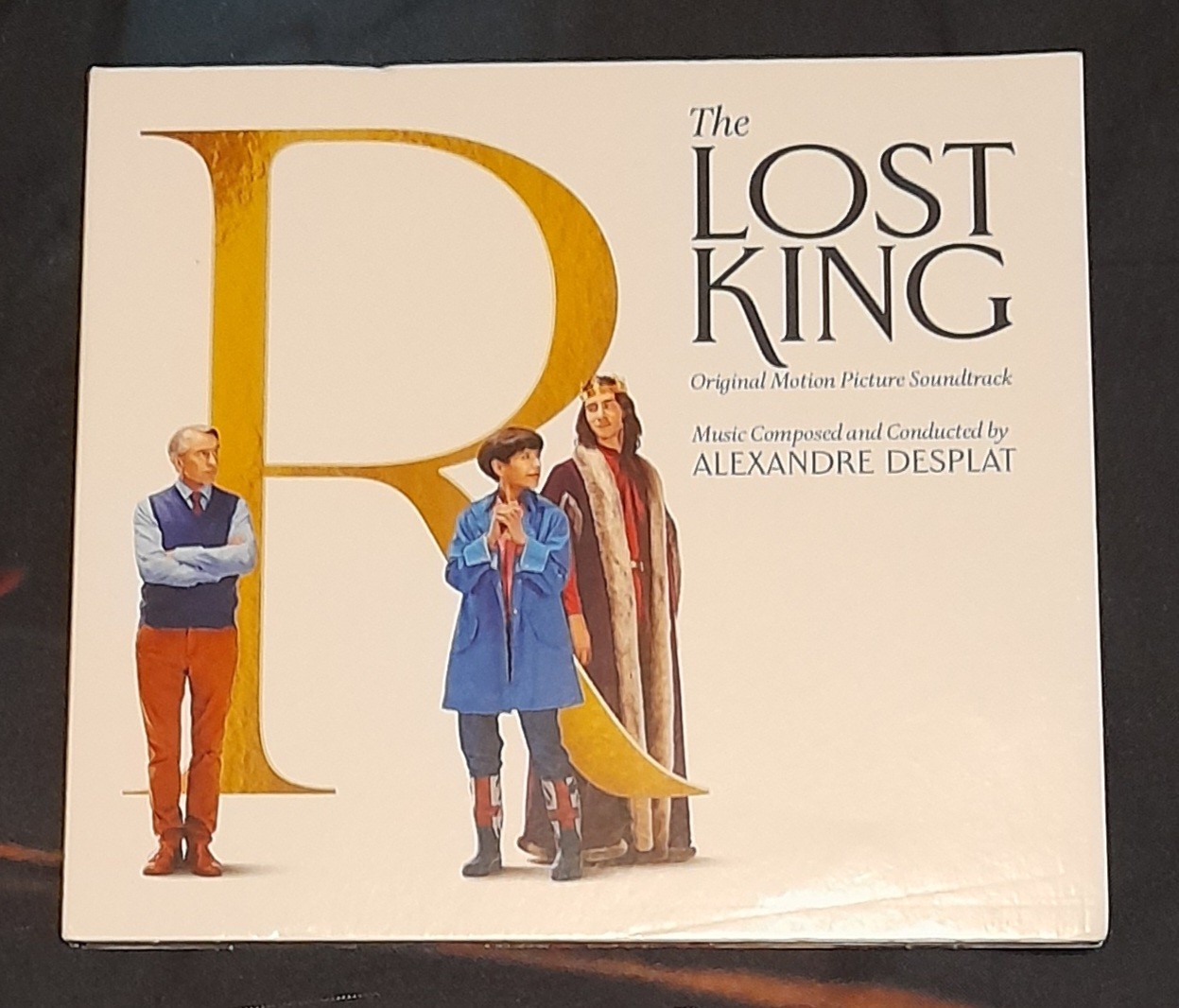 THE LOST KING - SOUNDTRACK / SCORE (CD-2022) ALEXANDRE DESPLAT - DIGIPAK