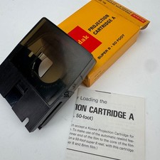 Kodak Projection Cartridge A Super 8 50ft Film Cartridge w/ Box  Instructions