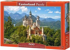 NEW Castorland Jigsaw Puzzle 500 Pieces 9 View of the Neuschwanstein Castle