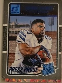 2016 Donruss #368 Ezekiel Elliott
