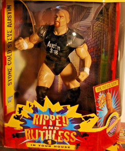 WWF Stone Cold Steve Austin Ripped and Ruthless Action Figure 1997 Titan Jakk's