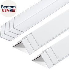 10 Pcs Wall Corner Protector Guards, Vinyl 1-1/8 X 48 Inches Corner Trim Molding