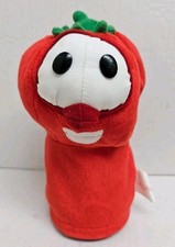 Veggie Tales Bob the Tomato 9" Plush Hand Puppet CR Gibson Big Idea