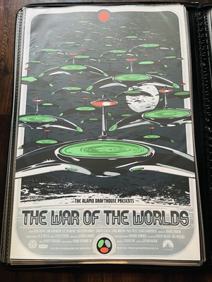 War Of The Worlds By Kako GID  Mondo Screen Print