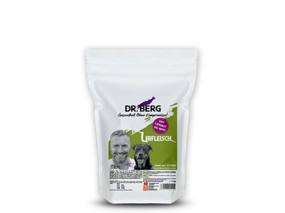 Dr. Berg URFLEISCH Lamm & Kartoffel - Trockenfutter für ausgewachsene Hunde 1 kg