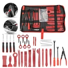 200Pcs Car Trim Removal Tool Set Hand Tools Pry Bar Panel Door Interior Clip Kit