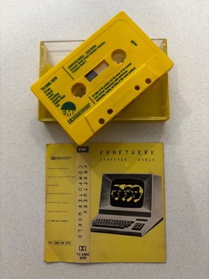 KRAFTWERK - COMPUTER WORLD (RARE UK CASSETTE TAPE)