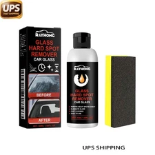 Pro Car Glass Scratch Remover - Hard Spot Polish & Windshield Repair Cream