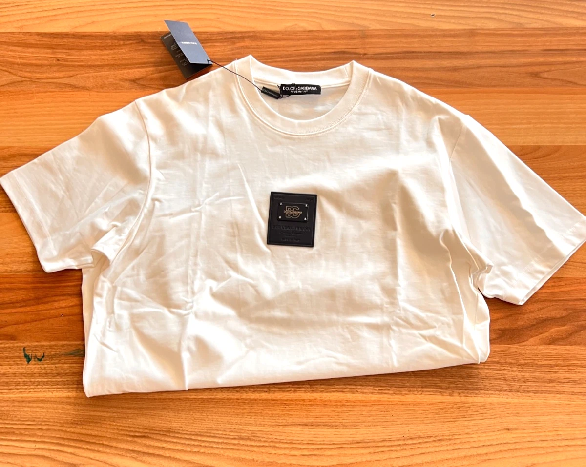 Dolce&Gabbana White T-Shirts for Men for sale | eBay