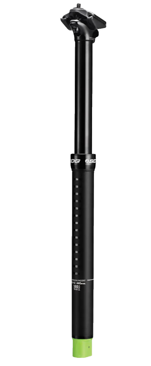 SDG Tellis Dropper Post Black 31.6 150mm POST ONLY Durable Reliable MTB eMTB