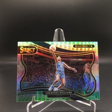 Courtney Williams 2025 Panini Select WNBA Snapshots Silver 10 Minnesota Lynx