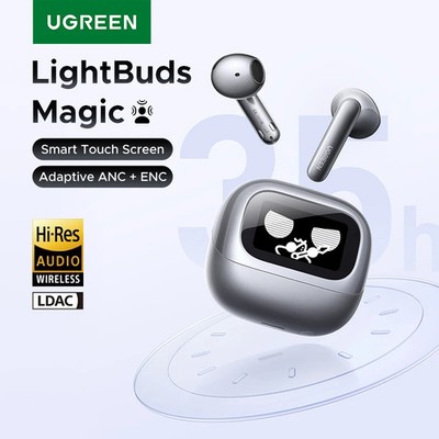UGREEN Lightbuds Semi Open Adaptive Noise Reduction ANC Wireless Earphones