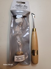 Ashley Iles 15 mm 5/8" Ray Gonzalez Long Hooked Skew Tool by Ashley Iles