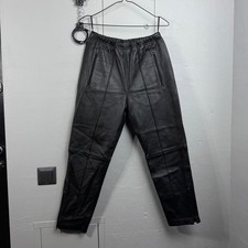 Vintage Balenciaga Leather Biker Pants