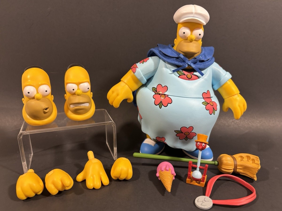 SUPER 7 ULTIMATES THE SIMPSONS WAVE 4 KING-SIZE HOMER 7” SCALE