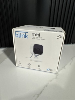 Blink Mini Indoor Plug-In Live HD Smart Security Camera