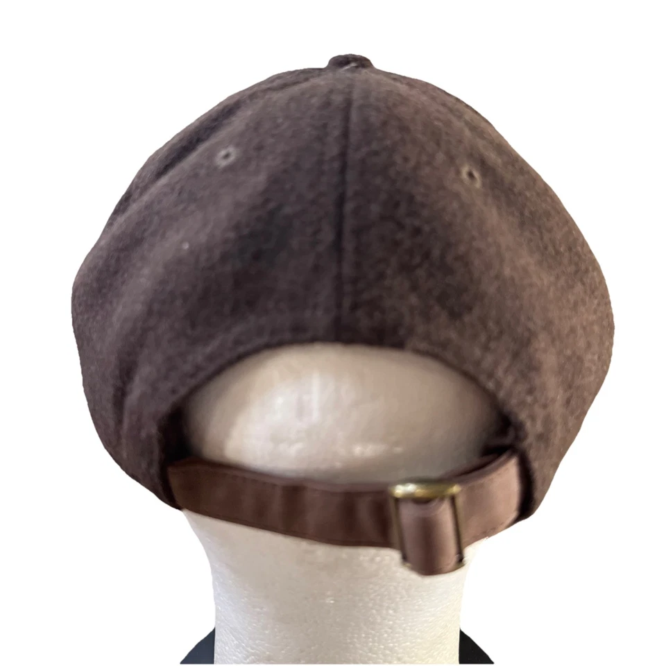 Gorra George Strapback Marrón Mezcla Lana Ajustable Unisex OSFA Foto 4 de 4