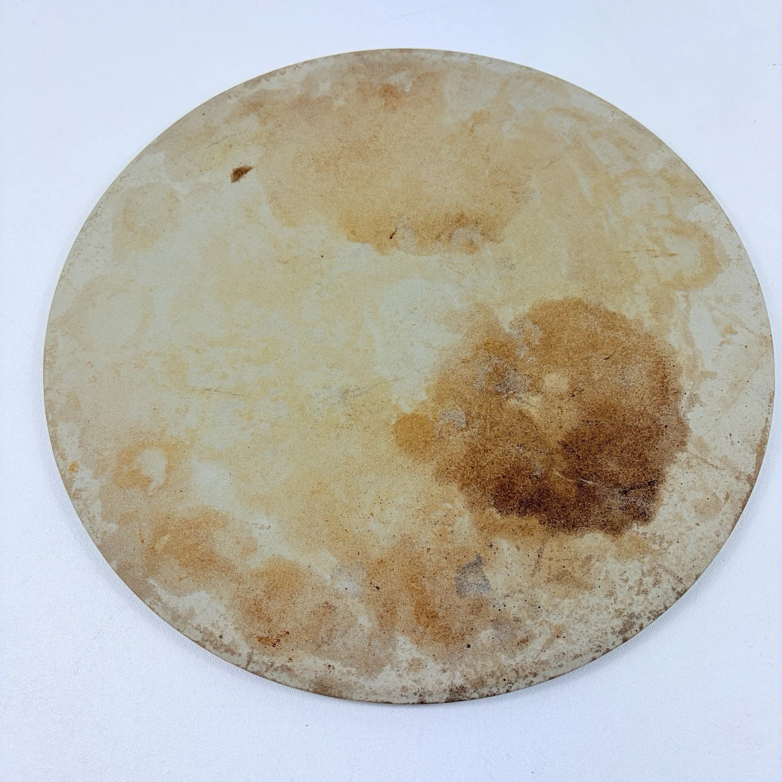 Pampered Chef Family Heritage Stoneware 15 “ Pizza Round Baking Stone
