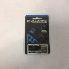 Rival Arms Night Sights For Glock 42 43 Green Glow White Front Ring New