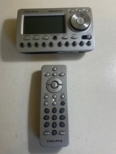 Delphi XM SkyFi 2 Satellite Radio Receiver Silver Black Portable w/ Remote