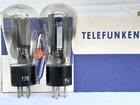 2x RGN1064 TELEFUNKEN tubes  GLOBE / LONG MESH (~ AZ1 ) - 1939 - RGN 1064