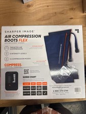 SHARPER IMAGE AIR COMPRESSION BOOTS Large/XLarge 5'9-6'3