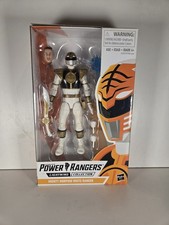 Power Rangers Lightning Collection Mighty Morphin White Ranger Hasbro 6  SEALED