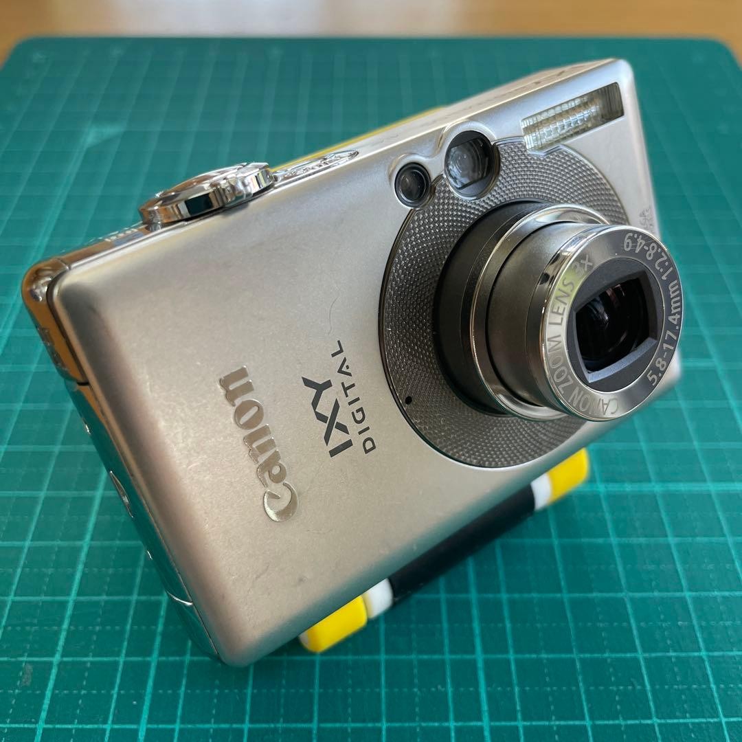 Canon IXY DIGITAL 55 Silver Compact Digital Camera Tested Working