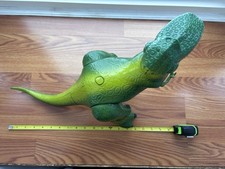 Disney Pixar Toy Story Talking Rex 12" 11 Phrases Plastic Talking Toy Green
