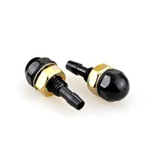 2PCS Adjustable Windshield Washer Spray Nozzles, Metal Car Windshield Black