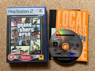 GTA San Andreas (PS2) | Komplett mit Handbuch & Karte | PAL