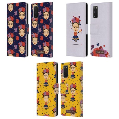 OFFICIAL FRIDA KAHLO DOLL LEATHER BOOK WALLET CASE COVER FOR SAMSUNG PHONES 1