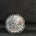 2024 P US Silver Eagle W/ Star Privy In Capsule Uncirculated