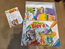 "Ravensburger 00776 Tiptoi Alle meine Tiere Zuordnungsspiel mit 10 Tierarten"