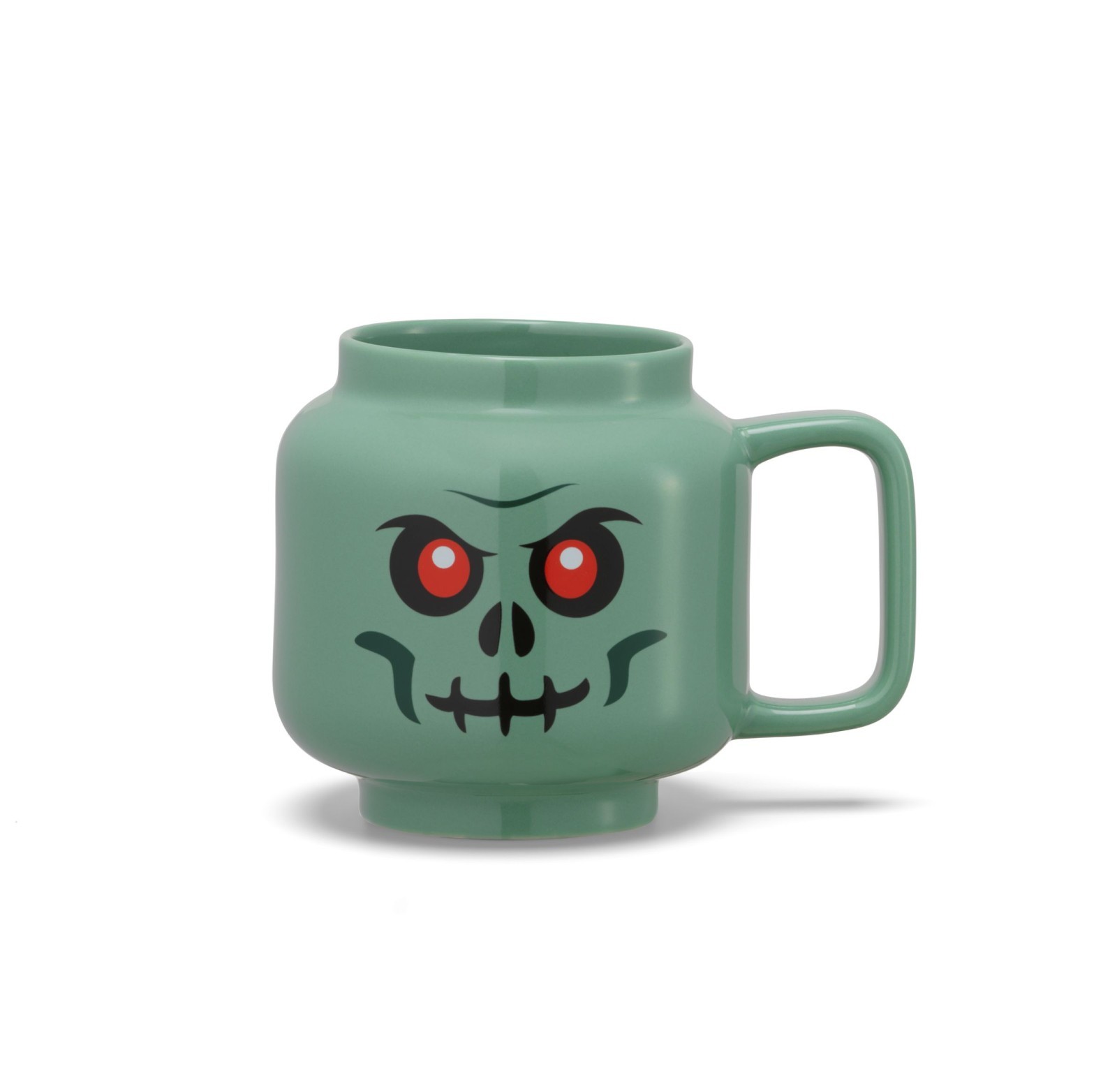 LEGO® Tasse 5007886 Skelettkopf-Keramikbecher in Grün | NEU & OVP
