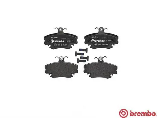 BREMBO P 68 038 Bremsbeläge Vorne für 19 Clio Megane Sandero Logan 21 Rapid 11 1 - Bild 2