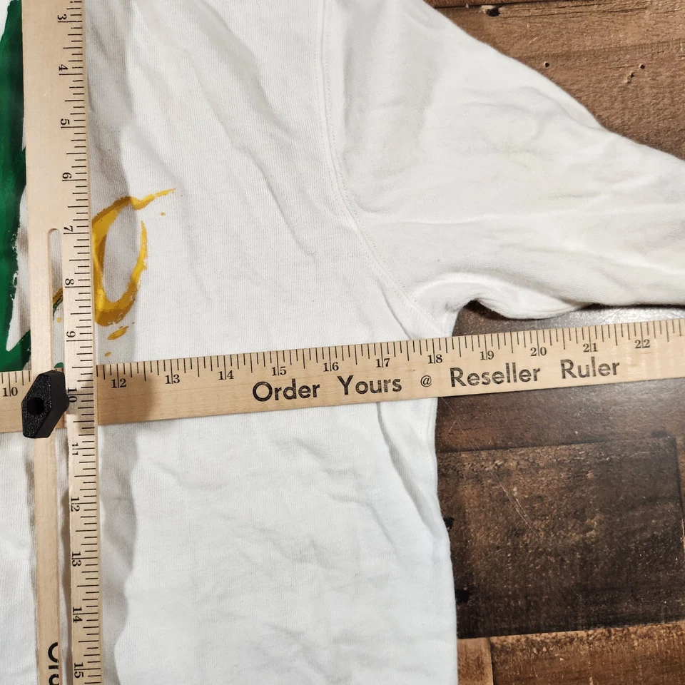 Polo Ralph Lauren Sudadera con Capucha Juvenil 14-16 Blanco Firma Logo Cremallera Completa Foto 4 de 4