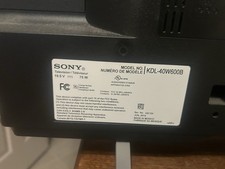 Sony KDL-40W600B 40" LED LCD Flat Screen TV 1080p HDMI Composite Black 2014