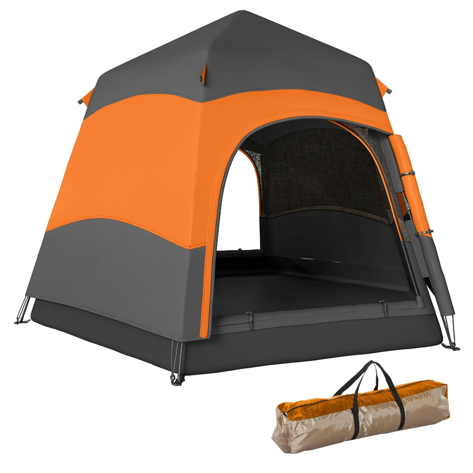 Outsunny Double Layer Pop Up Tent with Rainfly, Portable Camping Shelter
Opens in a new window or ta