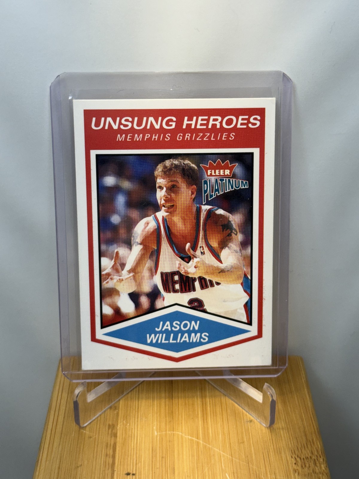 2003-04 Fleer Platinum - Unsung Heroes Jason Williams #154