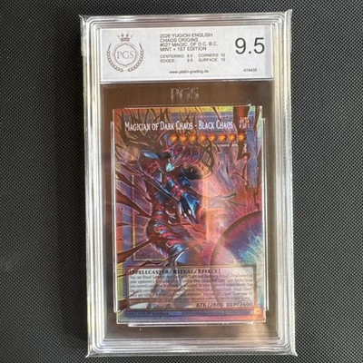 CORI-EN027 Magician of Dark Chaos - Black Chaos Starlight overframe Mint+ - Bild 1 von 4