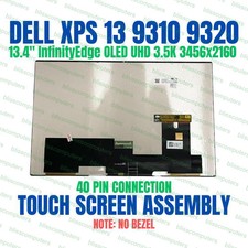 OEM Dell XPS 13 9310 13.4" OLED 3.5k Touch Screen LCD Screen Assembly X5N9J