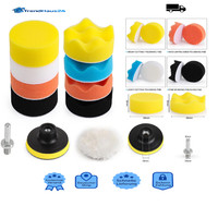 Kshineni 80Mm PolierschwäMme 11Tlg Set Autopolitur Pad Ex
