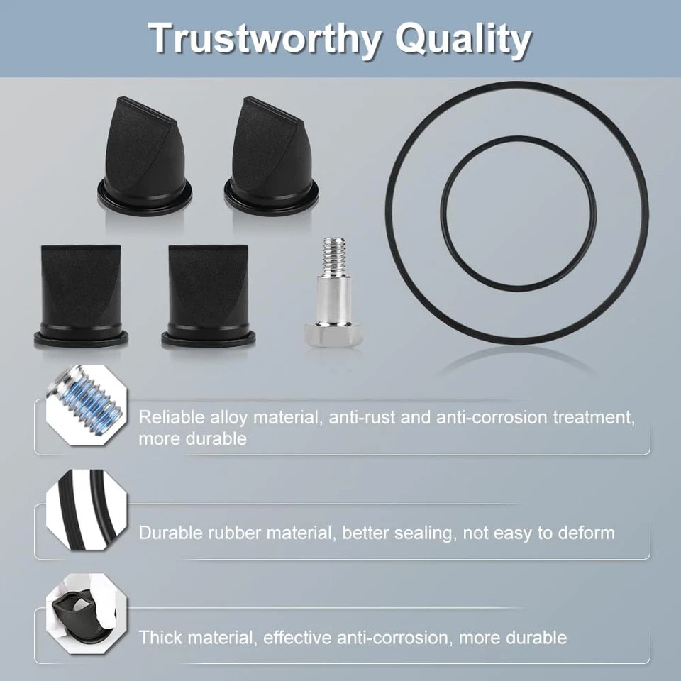 Kit de fuelle de bomba Kit de fuelle de bomba de inodoro compatible con serie S/T/J/VHT/VG Va Foto 4 de 4